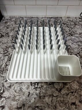 OXO Tot Bottle Drying Rack Gray